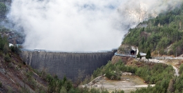 diga del vajont, versante friulano / vajont dam, friuli side, 2014 - photo giacomo de donà